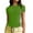Green, variant on Fnochy Women's Yoga Tops Short Sleeve Solid Color Basics Crewneck Casual Pullover T-shirt