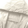 thumbnail image 6 of UVEASISHA Men's Rain Jacket Lightweight Waterproof Hooded Jackets Outdoor Hiking Windbreaker Raincoat Sun Protection Fashion Jacket with Pockets Beige XL, 6 of 8