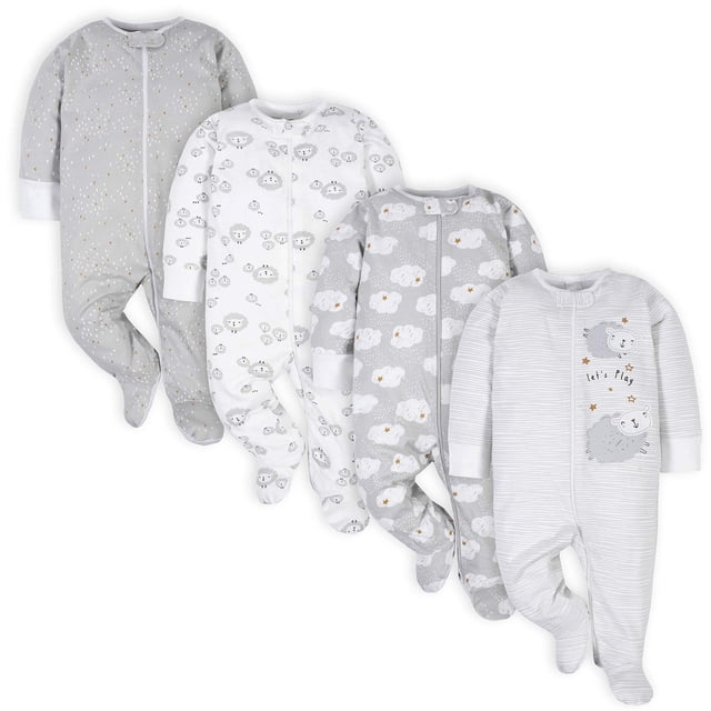 Set de calzado Sleep 'N Play Gerber unisex para bebés de 0 a 3 meses