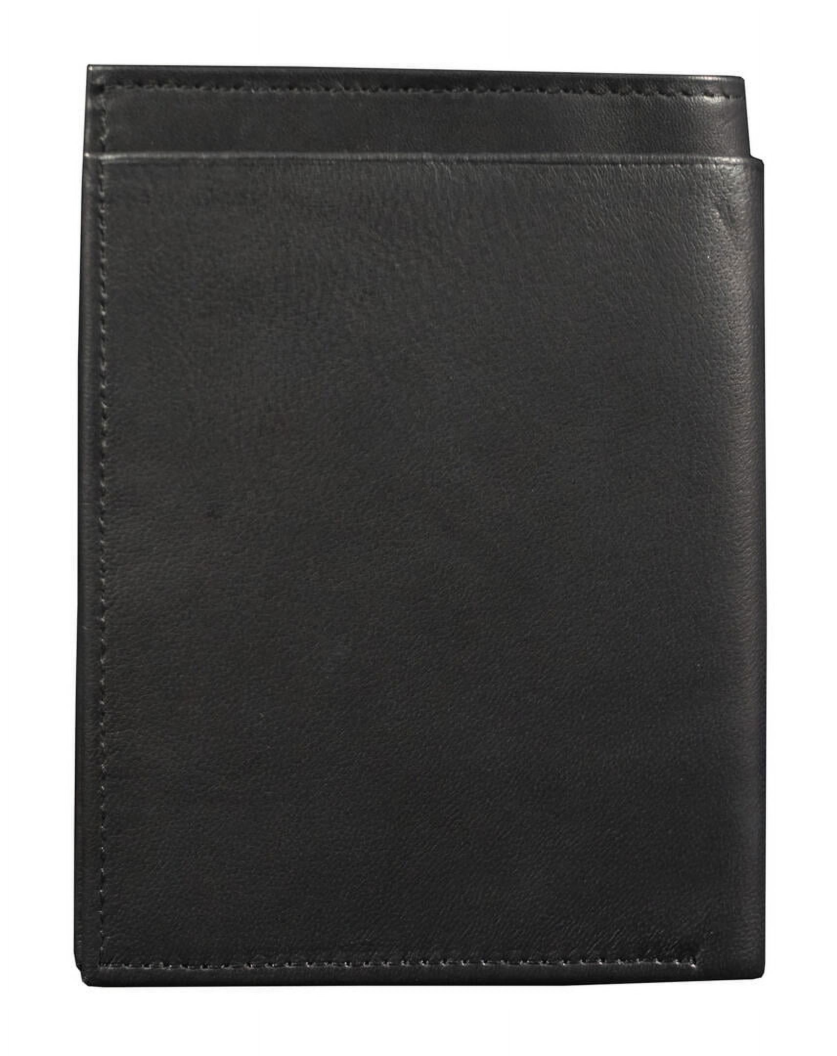Utah NCAA Utes Black Leather Traveling Bilfold Wallet w/ RFID Blocking- 14 total slots/pockets - image 4 of 6