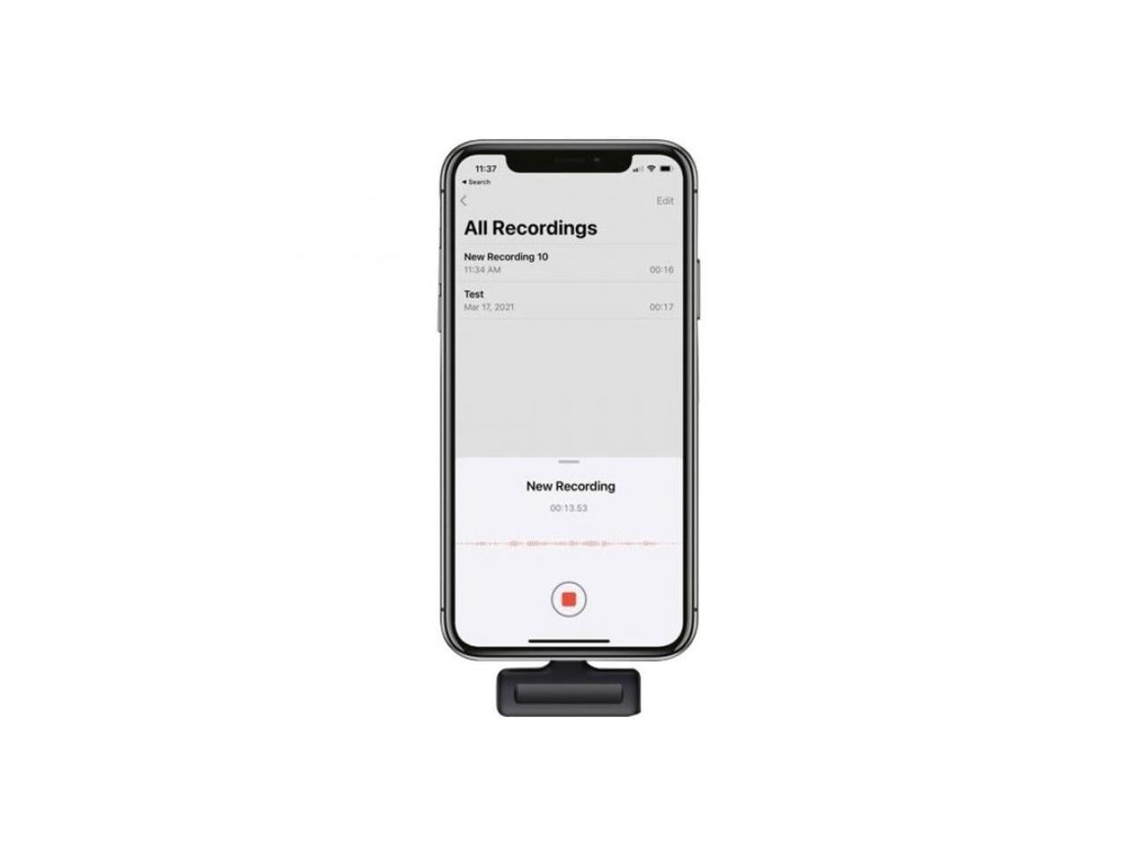 Aluratek AWLML01F Wireless Microphone - Black - Omni-directional - Clip-on, Lapel
