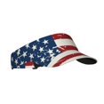 thumbnail image 1 of Balery Vintage American Flag Gorra deportiva con visera ajustable para mujer y hombre (talla única), 1 of 7