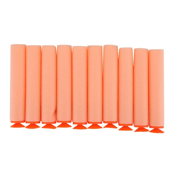 Dardos de espuma de 7,2 cm para pistola de juguete Blaster de la serie, paquete de repuesto naranja
