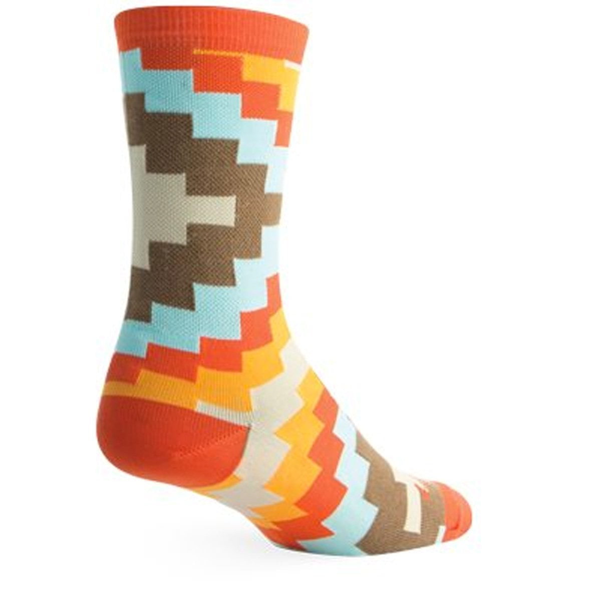 Socks SockGuy Crew 6" Aztec S/M Cycling/Running