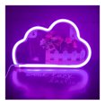 thumbnail image 1 of CAROOTU Cute Cartoon Cloud LED Neon Sign Decorative Lamp Creative Table Light Home Decor Small Night Light, 1 of 7