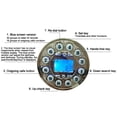 thumbnail image 4 of Teléfono, ángulo De Visión Completo, Luz De Fondo, Teléfono Vintage Manos Libres, Remarcación De Números De Doble Propósito De Resina, Mano De Obra Fina Para El Hogar, La, 4 of 7