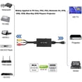 thumbnail image 5 of 2025 Suitable Rca To Hdmi Converter, Composite To Hdmi Adapter Support 1080p Pal/ntsc, 5 of 5