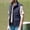 Dark Blue, variant on WIZUTIZ Mens Casual Lightweight Outdoor Vest Work Fish Photo Travel Golf Vest Zip up Sleeveless Jacket with Pockets