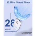 thumbnail image 3 of MySmile Teeth Whitening Strips with 28-LED Light, 28pcs 6%HP White Strips Teeth Whitening Kit, Tooth Whitener Remove 10 years of Stain,14 Treatments, 3 of 11