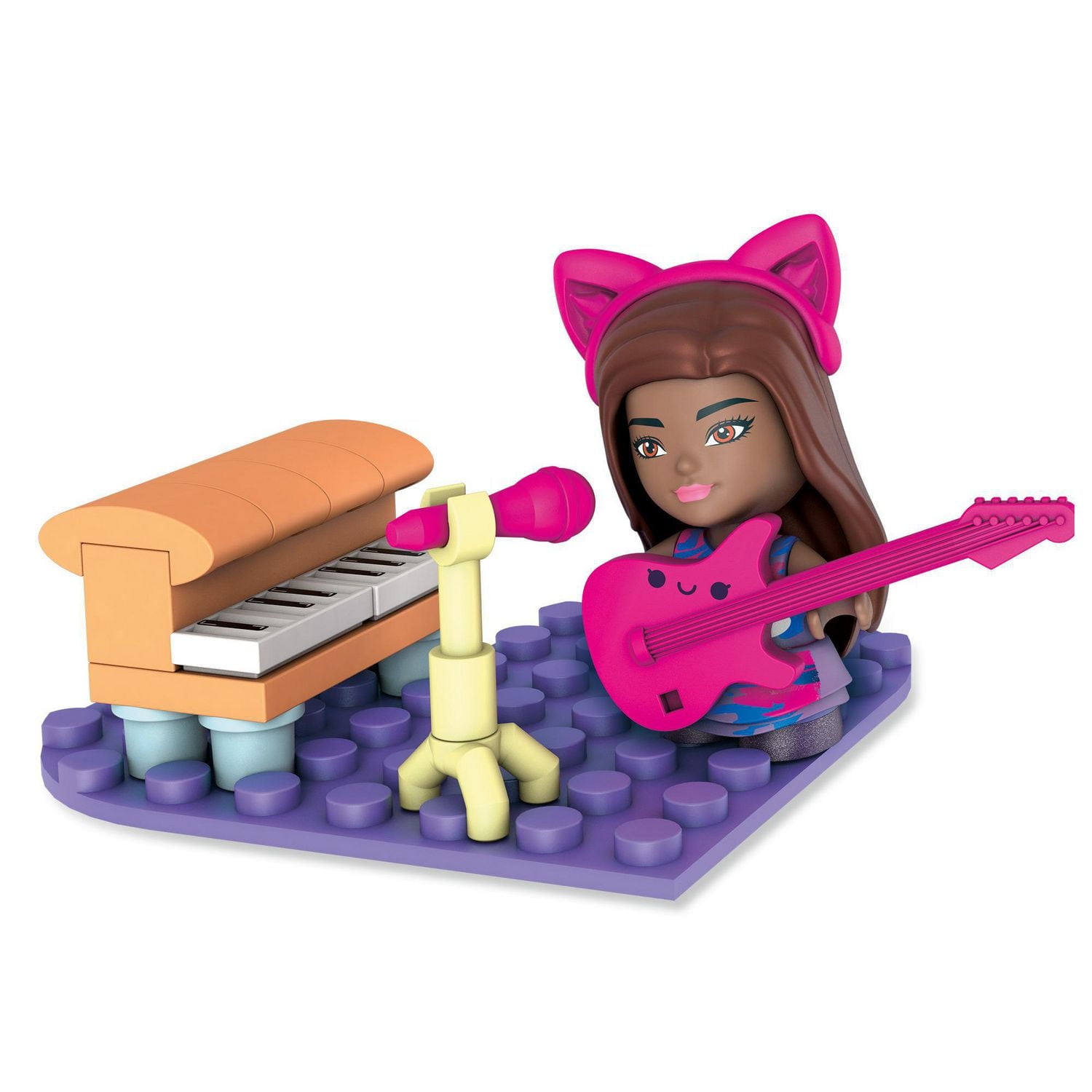 Mega Construx Barbie Musician Toy Building Set (23 Pieces)