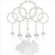 thumbnail image 2 of 40 Piezas de Cuentas de Rosario de AcríLico para Bautismo, Mini Rosarios de con Bolsas de Organza para la Primera ComunióN, Recuerdos de Fiesta de Bautismo., 2 of 5