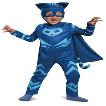 Disguise Catboy Classic Boy's Halloween Fancy-Dress Costume for Toddler, 3T-4T