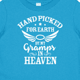thumbnail image 4 of Inktastic Handpicked for Earth By My Gramps in Heaven with Angel Wings Boys or Girls Baby T-Shirt, 4 of 5