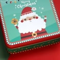 thumbnail image 7 of ACDANC Christmas Cookie Tins with Lids Large Christmas Cookie Boxes Metal Christmas Empty Tins Santa Tinplate Xmas Gift Box for Christmas Holiday Candies Treats Cookie Storage Container, 7 of 7