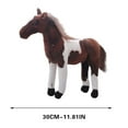 thumbnail image 3 of BiFandian Horse Plush Toy for Kids, 4 Styles Stuffed Horse Dolls Animal Plush Toys, Educational Toys for Toddler, 3 of 7