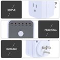 thumbnail image 3 of BRIGHTFUFU Mechanical Timer Outlet with Auto Shut Off Function for Home Use in Multi Color ABS Material 110 Hour Adjustable, 3 of 8