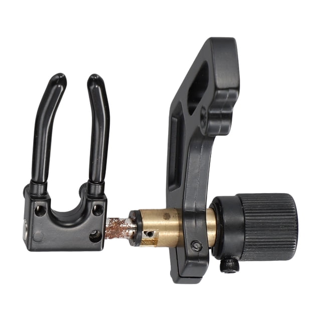 LEFU for Aluminum Drop Away Arrow Rest for Recurve Compound Bow Hunting Adjustable Figure 8 Design Easy Install Stable Performance Low Friction Fast Release Black