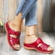 thumbnail image 1 of Sandalias en línea para mujer adulta con tacón de cuña informal de talla grande de estilo nuevo de verano Wmkox8yii ytu9616, 1 of 8