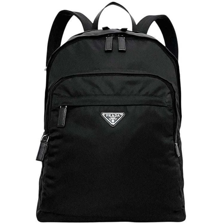 Pre-Owned Prada Backpack f-24028 Black NERO Tessuto 2VZ048  display picture 3