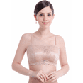 thumbnail image 4 of BIMEI Mastectomy Bra with Pockets for Breast Prosthesis Women's Full Coverage Wirefree Everyday Bra 8508,Beige, 38C, 4 of 7