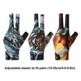 thumbnail image 3 of Ice Silk Billiards Glove: Adjustable, Lightweight, Breathable for Professional Players, 3 of 8