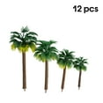 thumbnail image 2 of Decoración de árboles artificiales de plástico Plantas en miniatura simuladas Ornamento de paisaje hecho a mano Home Bedroom Garden Pack de 12 Inevent HA011969-00, 2 of 6