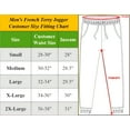 thumbnail image 7 of 3-Pack Men's Fleece & French Terry Slim-Fit Jogger (Size, S-2XL), 7 of 7
