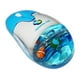 thumbnail image 1 of Ratón Óptico Aqua Frutiger Azul Claro USB-C Recargable Inalámbrico Bluetooth Retro con Sección Líqui, 1 of 3
