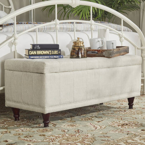 Chelsea Lane Lift-Top Linen Storage Bench, Multiple Colors Images Chelsea Lane Lift-Top Linen Storage Bench, Multiple Colors