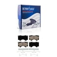 thumbnail image 6 of Detroit Axle - Front Brake Kit for 2007-2021 Toyota Tundra, 08-22 Sequoia, 16-21 Land Cruiser Lexus LX570 Disc Brakes Rotors and Ceramic Brake Pads Replacement, 6 of 7