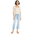 thumbnail image 2 of Self Esteem Juniors Smocked Top with Puff Sleeves, Sizes XS-XL, 2 of 5