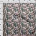 thumbnail image 3 of oneOone Velvet Dusty Green Fabric Floral Fabric For Sewing Printed Craft Fabric By The Yard 58 Inch Wide, 3 of 4