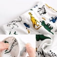 thumbnail image 3 of Bellafa Little Boys' Cotton Brief Soft Underwear Multipack Dinosaur Cartoons Underpants for 3-10 Years Kids,6-pack, 3 of 10