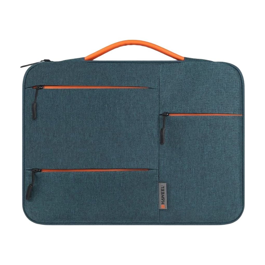kurtrusly Sac pour Ordinateur Portable Housse de Protection Étanche Bleu Marine 14 Pouces