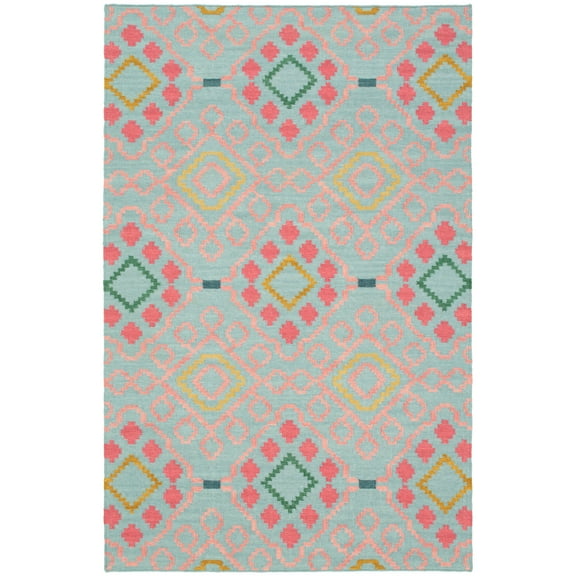 Dash & Albert Jelly Roll Handwoven Wool Rug, 8' x 10', Multi