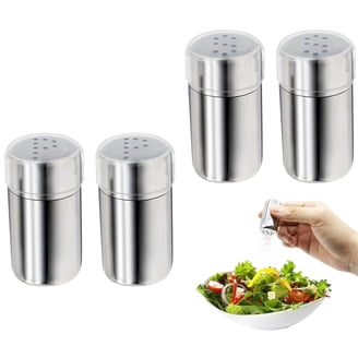 Morton Salt, Salt and Pepper Shaker Set, 5.25 oz, Portable Design