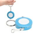 thumbnail image 4 of Tailor Measuring Tape, Measuring Tape Sewing Tape Measure Small Lightweight Portable Keychain Shape  For Fabric Sewing Tailor Cloth For Body Measurement Blue, 4 of 8