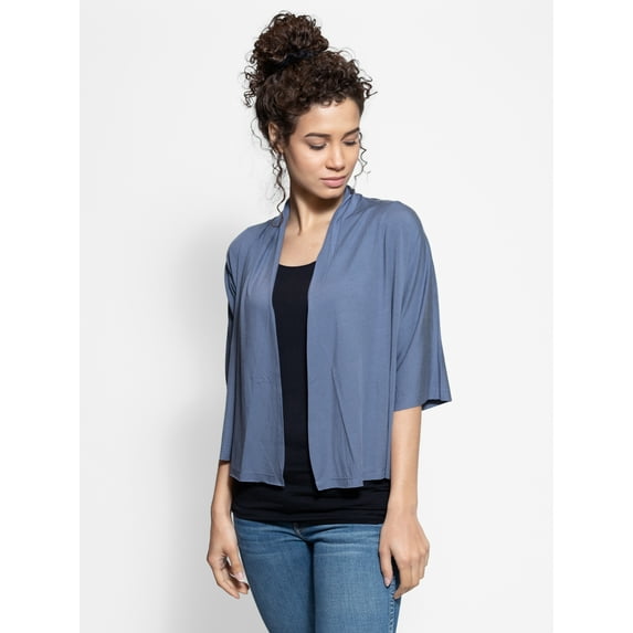 Elbow Slv. ModalCropped Cardi