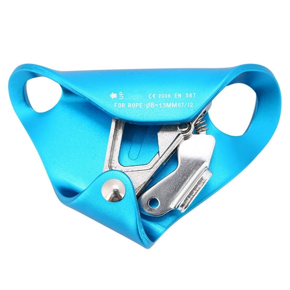 Equipo de seguridad para detención de caídas, elevador de escalada, equipo de montañismo y escalada en roca, color azul YUNYI BRAND Deportes