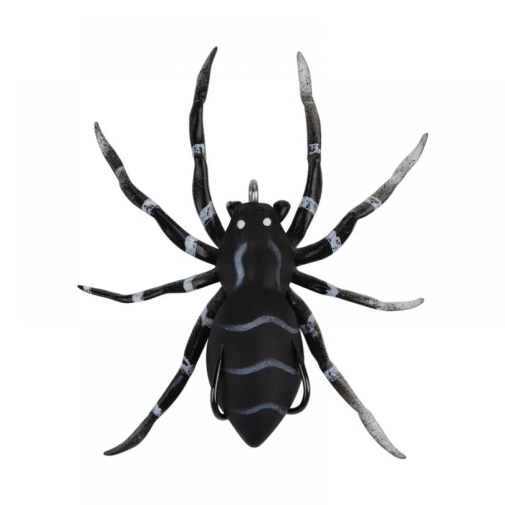 Soft Spider Bait, Bass Fishing Lure, Lifelike Skin Pattern, Bionic