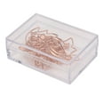 thumbnail image 4 of Metal Paper Clips, Portable Electroplating Rose Gold Practical Paper Clips  For Office For Daily Use For Home Hummingbird, 4 of 8