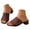 Brown, variant on Dakaela Knit Heeled Sandals for Women Square Open Toe Low Chunky Heels Mules Casual Slip on Slides Summer Beach Pumps Slippers Size 6-10