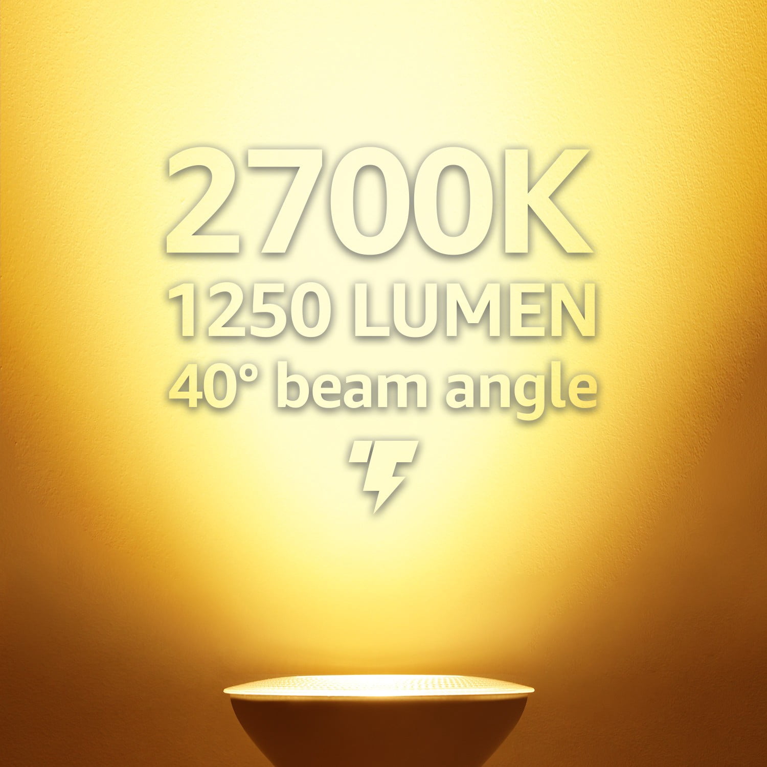 12 Pack 15W PAR38 Dimmable LED Spotlight Bulb, 120W Eqv., 1250lm, UL & Energy Star Listed, 2700K Soft White, E26 Standard Base, for 6 Inch Recessed Can Trim