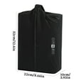 thumbnail image 3 of Shoe Storage Bag Luggage Travel Portable Business Trips Large Capacity, Rolling Suitcase Organizer, Foldable Adjustable Design, Metal Frame, For Office, Travel Gear, Space Saving, Shoe, 3 of 7