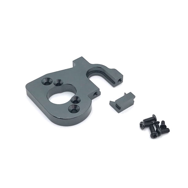 sweethay RC Motor Mount Componente modificado Color sólido Auto Toy Motors Metal Set Reemplazo para 144001 124017 124019 Golden Videojuegos y accesorios Color titanio