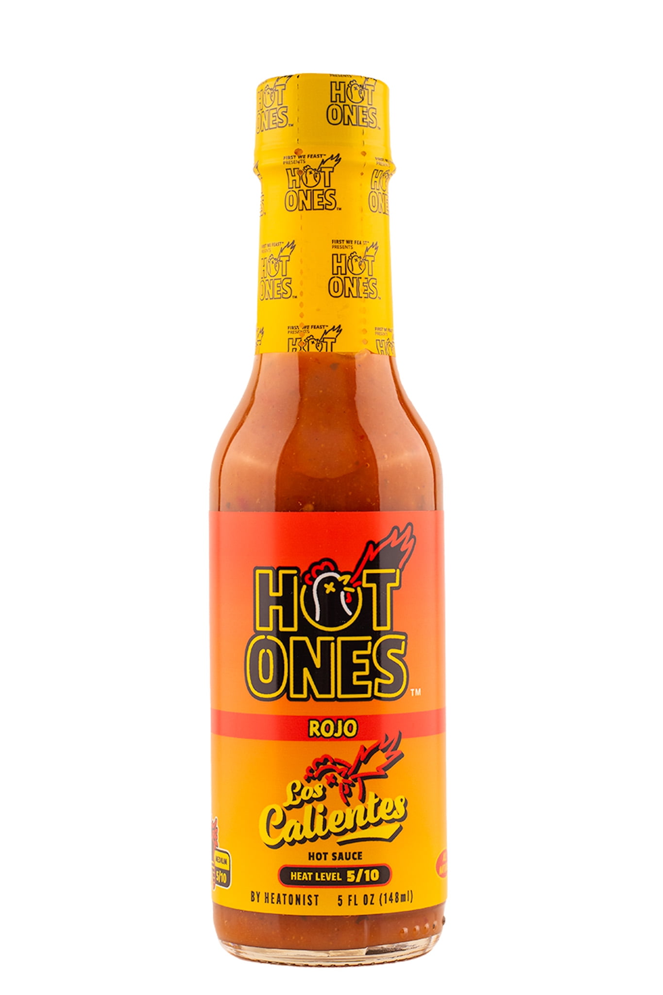 Hot Ones Trio Pack | Hot Sauce | Classic, Los Calientes Rojo, Last