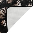 thumbnail image 4 of FREEAM Black Leopard Doormats Bathroom Floor Mat Lightweight Non-Slip Area Rugs Entrance Front Door Rug for Outdoor Garden Kitchen Bedroom 23.6" x 15.7", 4 of 7