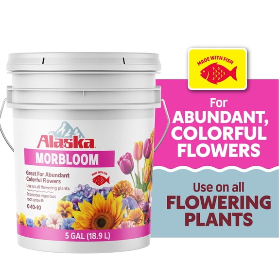 Alaska Morbloom Fish Based Fertilizer 0-10-10 5 Gallon
