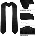 thumbnail image 2 of LAICAIW Graduation Stole for Unisex Adults Sash 60/72 Inches Long 16 Colors, 2 of 6