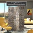 thumbnail image 2 of Oriental Furniture 6 ft. Tall Victorian Tile Canvas Room Divider - 3 Panel, 2 of 7